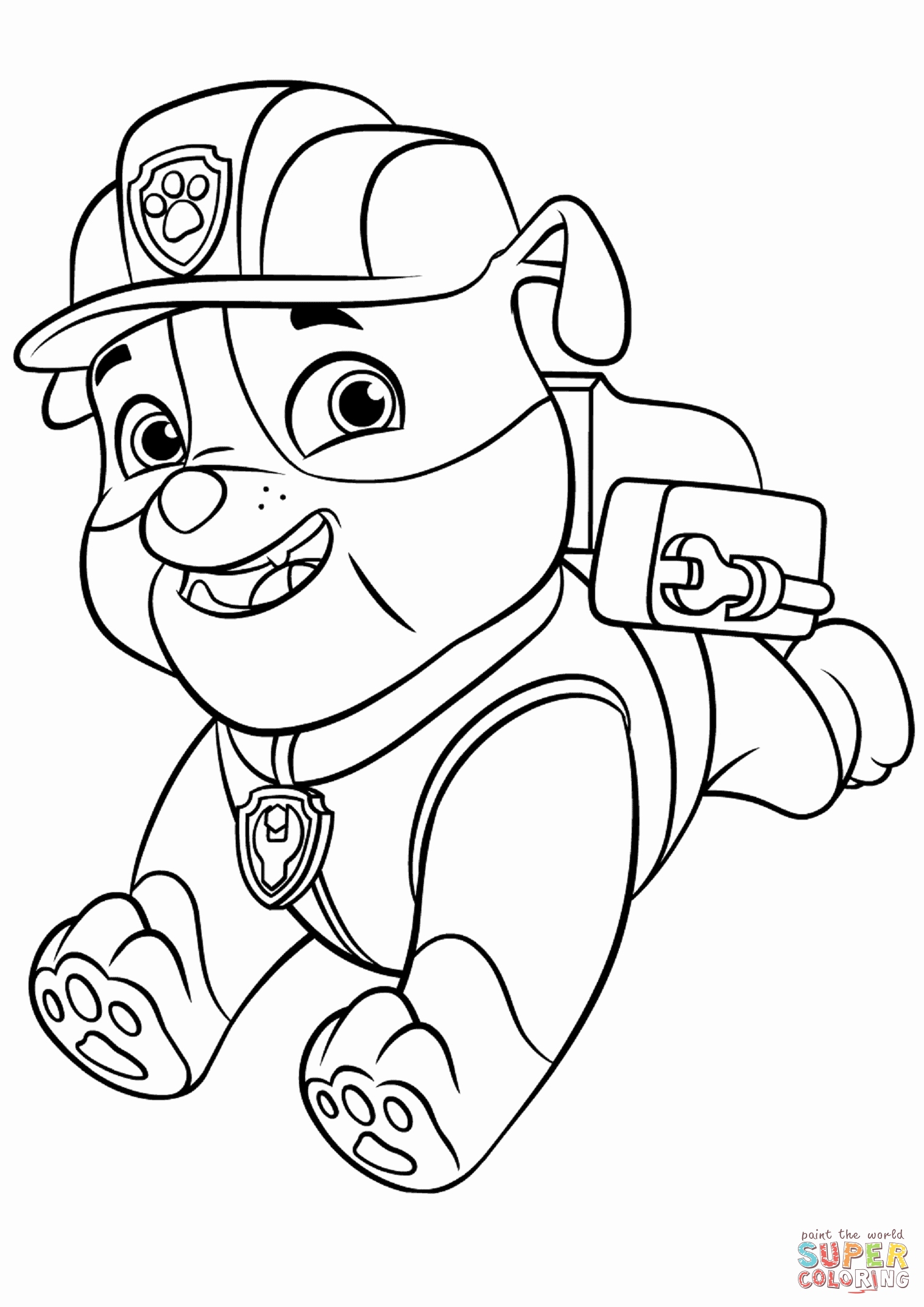 1517x2146 Halloween Coloring Pages Free Fresh Paw Patrol Rocky Coloring
