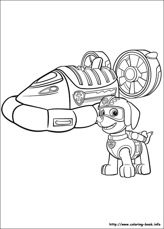 567x794 Paw Patrol Coloring Pages To Print Zuma Paw Patrol Coloring Pages