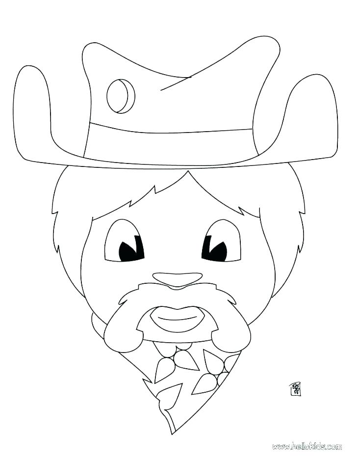 728x941 Rodeo Coloring Pages