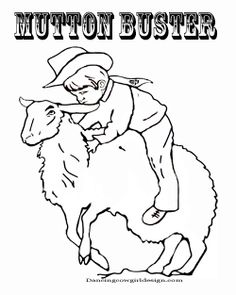 236x295 Free Printable Rodeo Events Coloring Pages Cowboycowgirl Kids