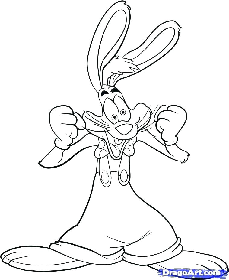 759x926 Jessica Rabbit Coloring Pages Framed Coloring Pages Roger Rabbit