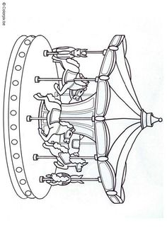 236x332 Coloring Page Merry Go Round Zentangles, Mandalas And Adult