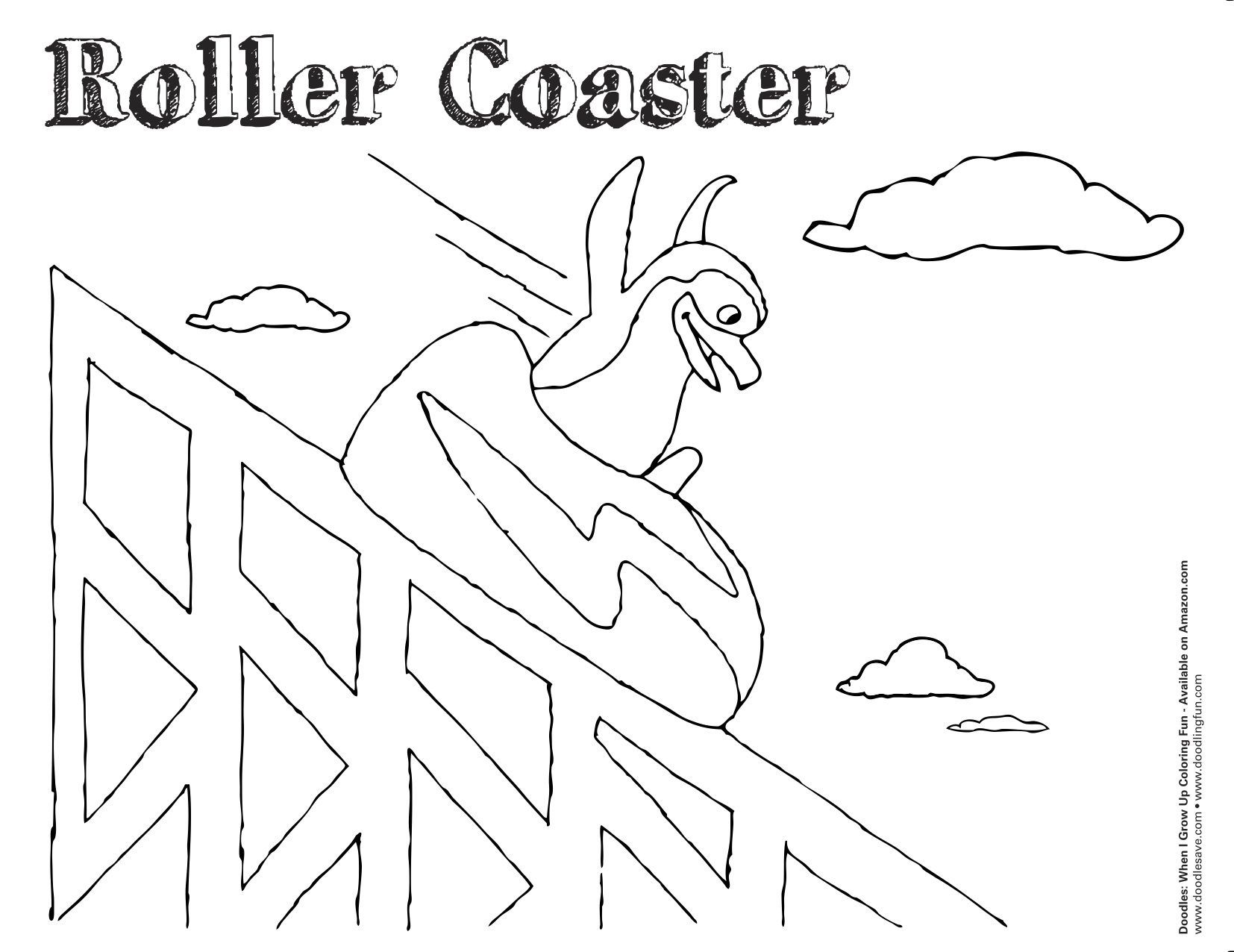 1654x1276 Roller Coaster Coloring Pages Six Flags