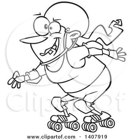 450x470 Royalty Free (Rf) Roller Derby Clipart, Illustrations, Vector