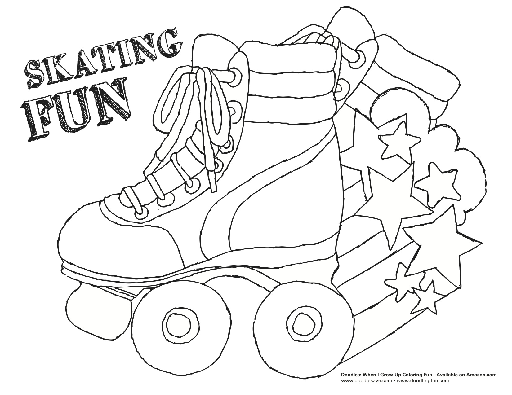 1651x1275 Roller Skating Coloring Pages To Print Coloring For Kids 2018
