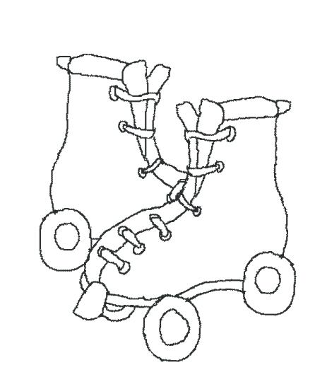 446x550 Roller Skating Coloring Sheets Hello Kitty Pages Free Best