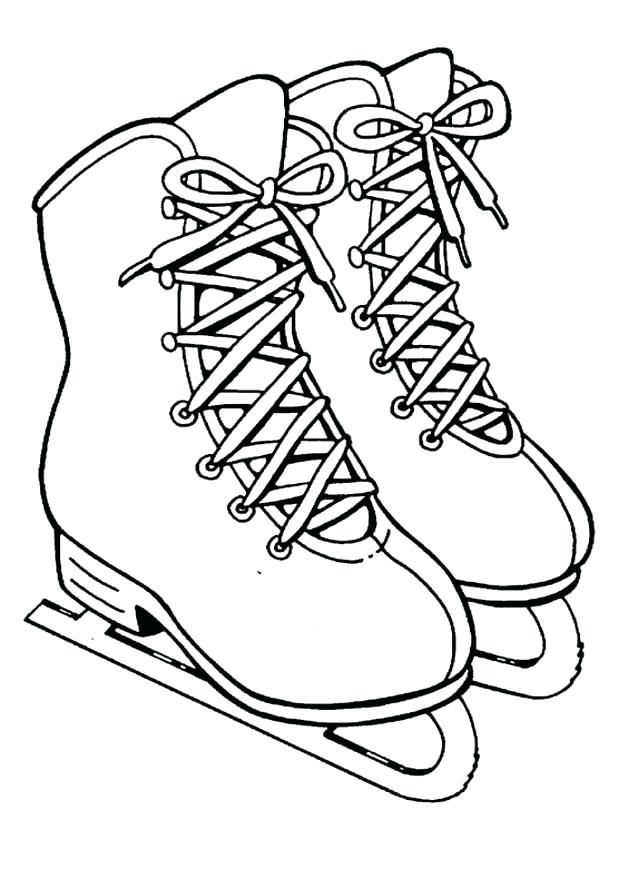 618x874 Figure Skating Coloring Pages