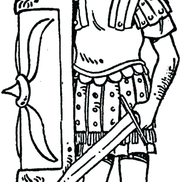 600x600 Roman Coloring Pages Fresh Roman Soldier Coloring Page Best