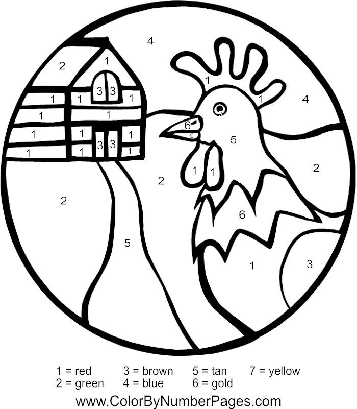 Roman Numerals Coloring Pages