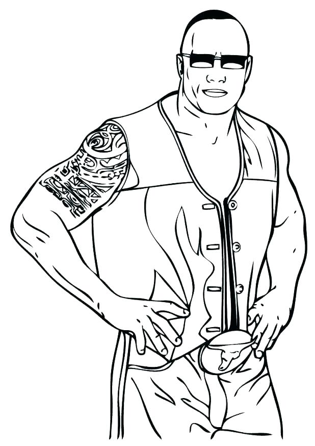 618x874 Pictures To Color Color Pages Wrestling Coloring Page Coloring
