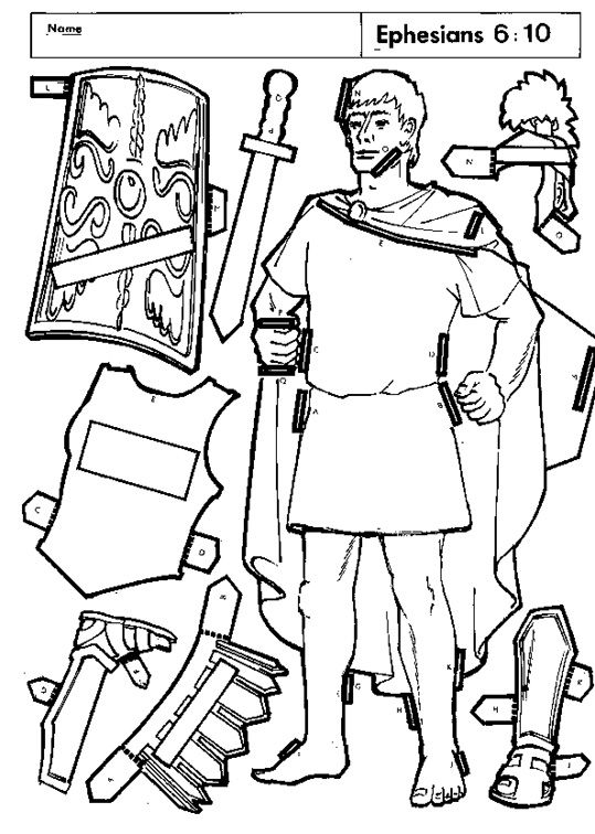 539x756 Roman Soldier Armor Of God Coloring Page Bible Armor Of God