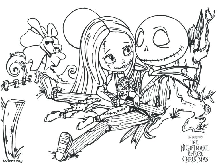 765x584 Romantic Coloring Pages Sally Jack Romantic Printable Art