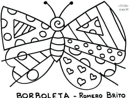 450x344 Romero Britto Coloring Pages Coloring Pages Coloring Pages Cute