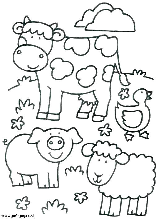 510x704 Old Macdonald Coloring Pages Animals Coloring Pages Free Farm