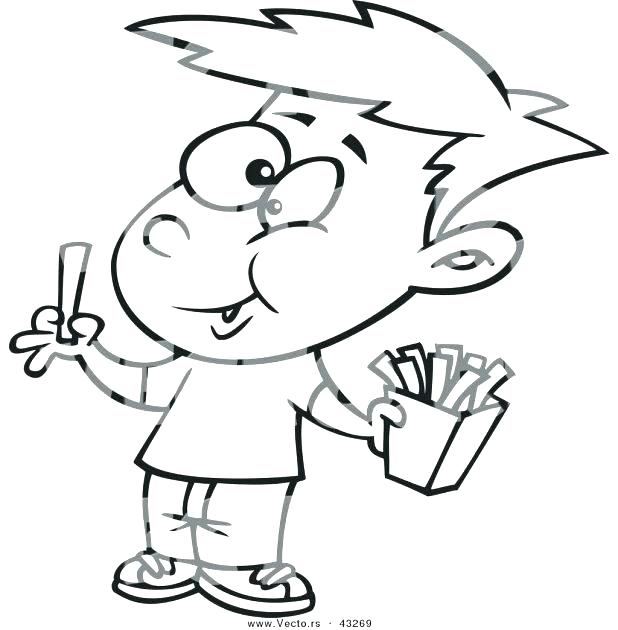 618x630 Mcdonalds Coloring Pages