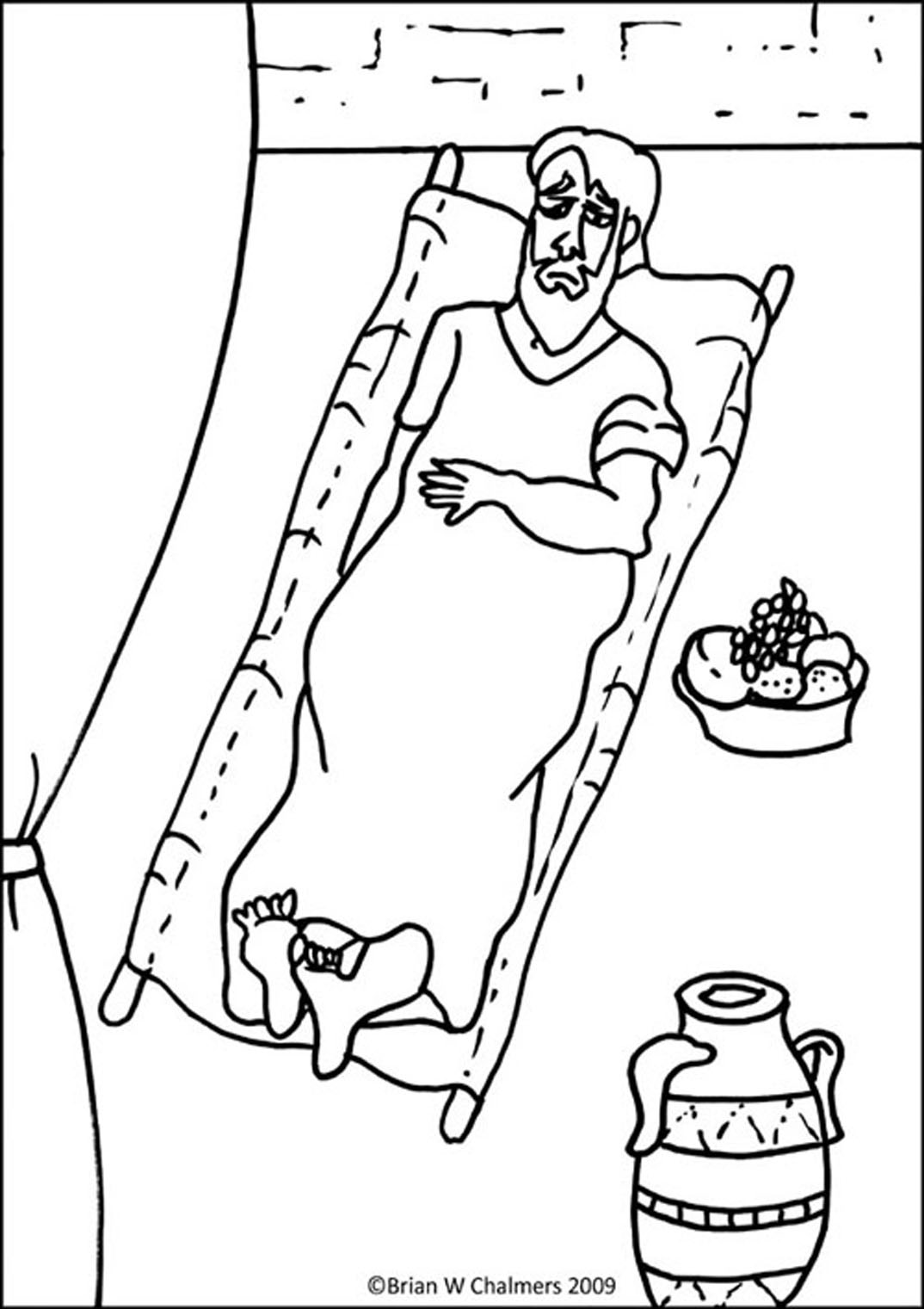 1074x1521 Jesus Heals The Paralytic Man Flip Chart Ebibleteacher Amazing