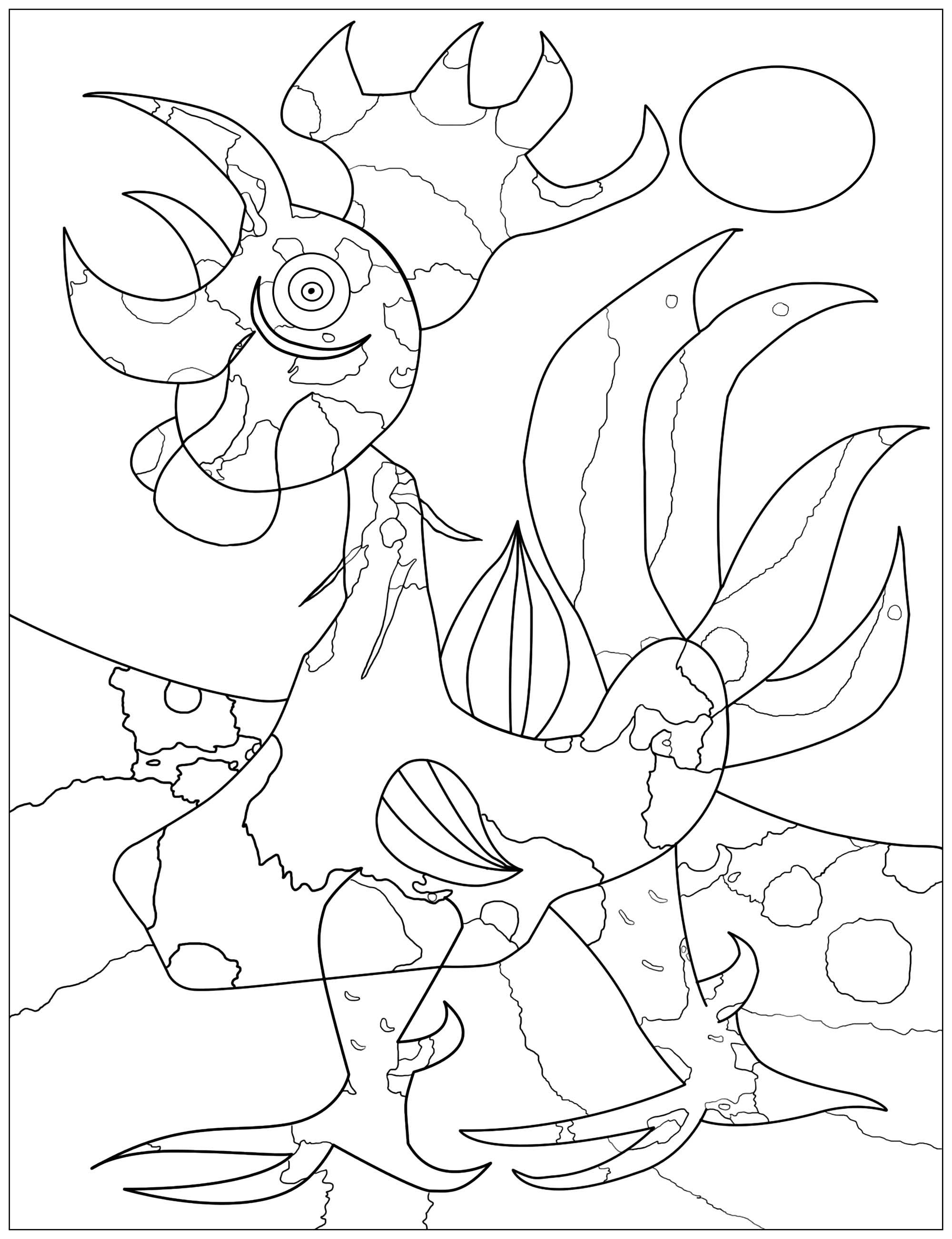 2000x2602 Rooster