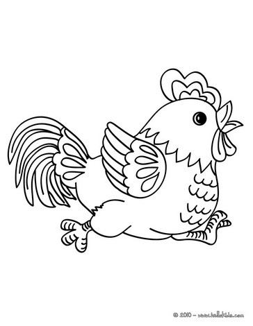 364x470 Coloring Rooster Coloring Pages For Adults