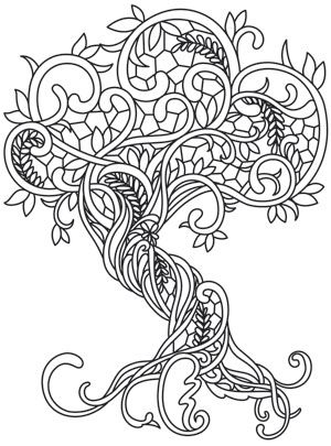 300x405 Coloring Page World Gossamer Woods