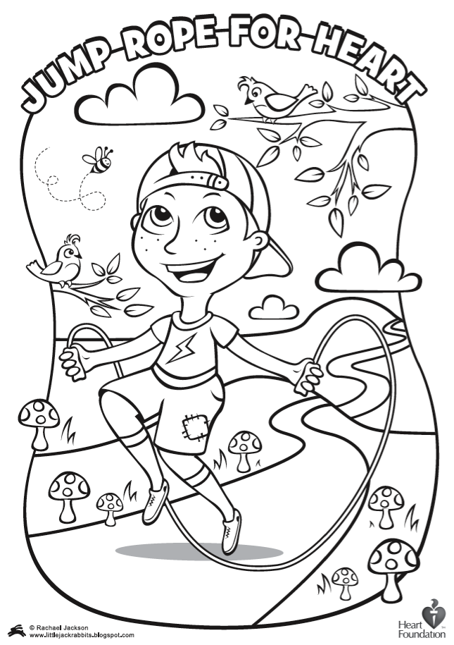 645x915 Jump Rope Coloring Pages Download And Print For Free Jump Rope