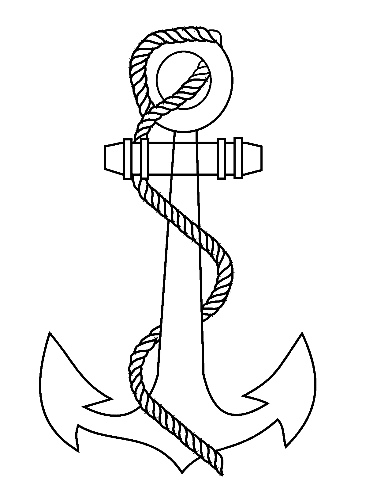 1196x1595 Anchor Coloring Pages