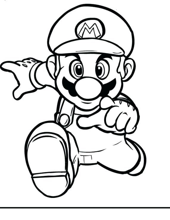 571x738 Super Mario Coloring Pages Super Kids Coloring Pages 5 Super Mario
