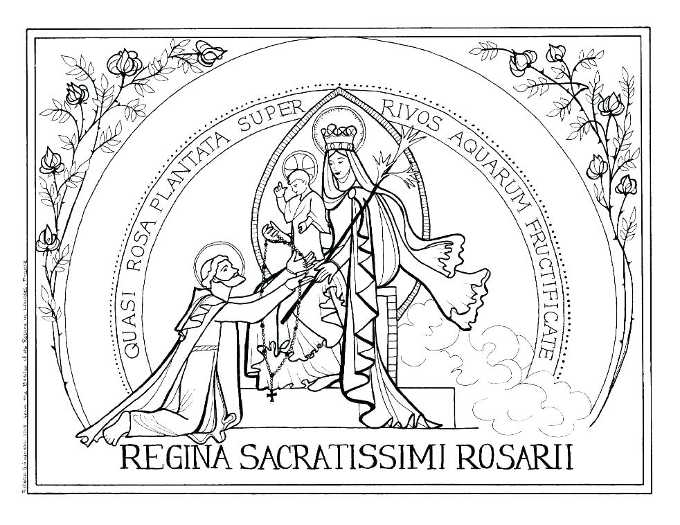 982x758 Rosary Coloring Page Rosary Coloring Page Rosary Coloring Pages