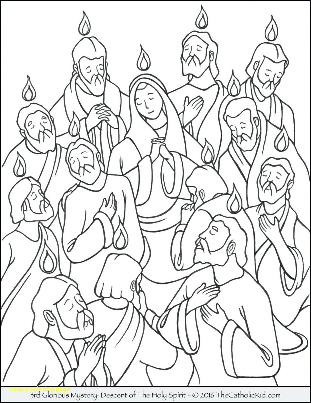1024x1325 Coloring Page ~ Rosary Coloring Page With Catholicmomcom Rosary