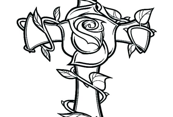 572x390 Crosses Coloring Pages Egg Cross Coloring Pages C Is For Mandala