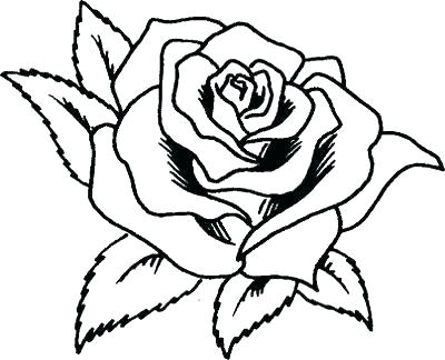 400x324 Printable Rose Coloring Pages Rose Coloring Page Printable Free