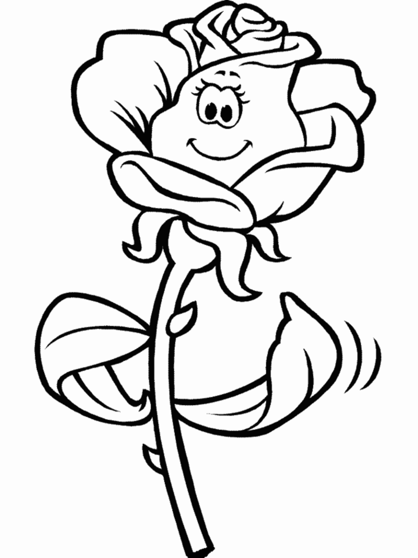 852x1136 Coloring Pages Of Roses
