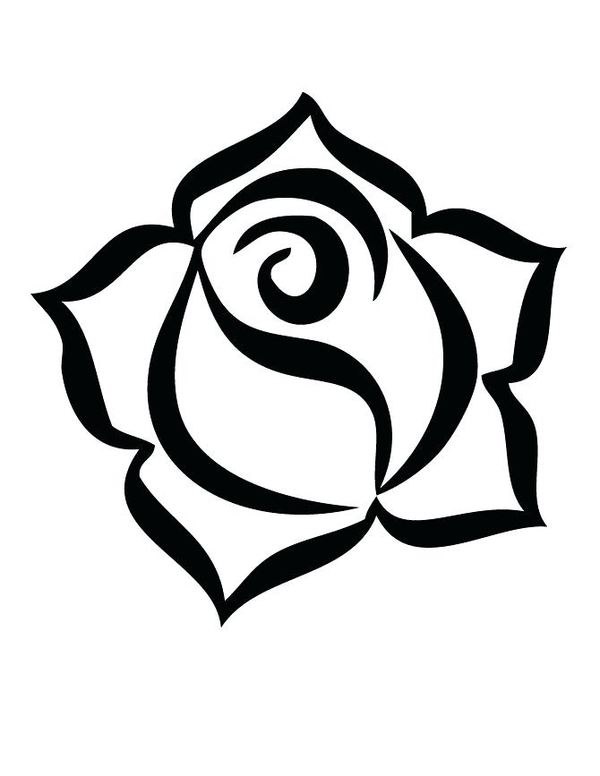 670x867 Roses Coloring Page For Kids Beautiful Rose Coloring Pages Best
