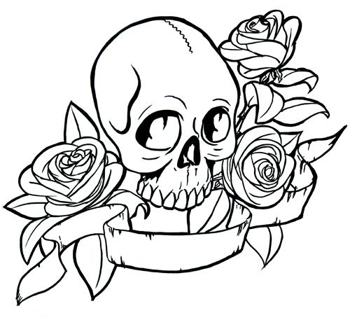 500x457 Coloring Pictures Of Hearts Roses Coloring Pages Of Roses