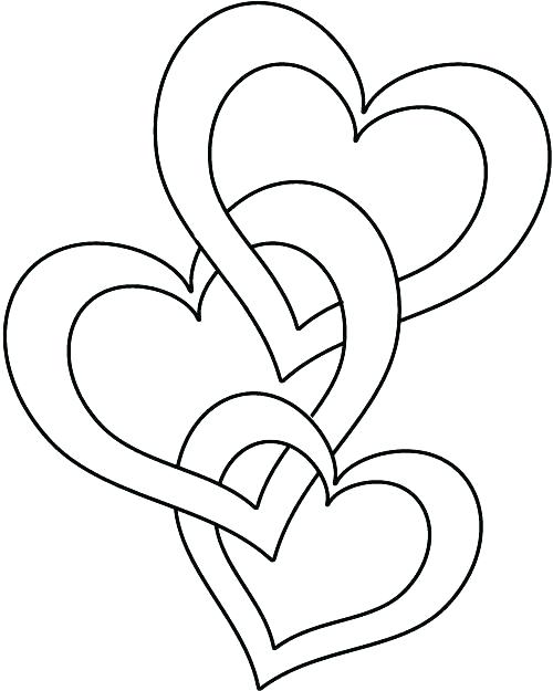 500x625 Heart And Rose Coloring Pages Heart And Roses Coloring Pages