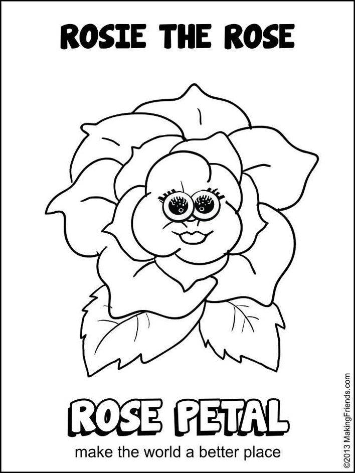 708x943 Daisy Girl Scout Rose Petal. Make The World A Better Place. Print