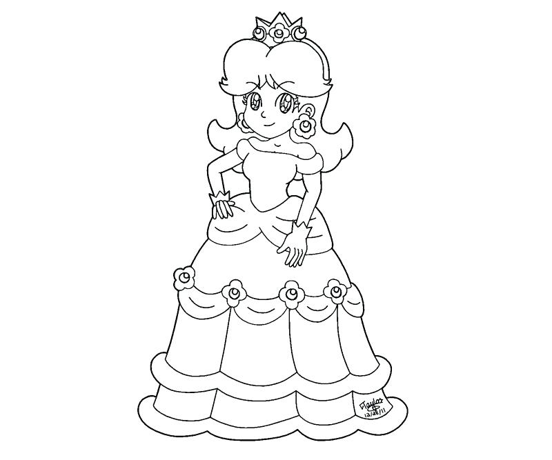 800x667 Daisy Coloring Pages Daisy Coloring Page Spring Flower Daisy