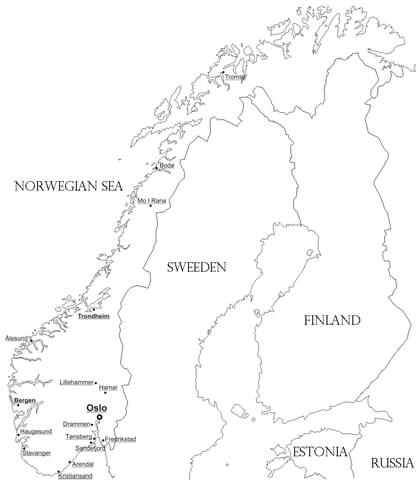 418x480 Norwegian Rosemaling Coloring Page