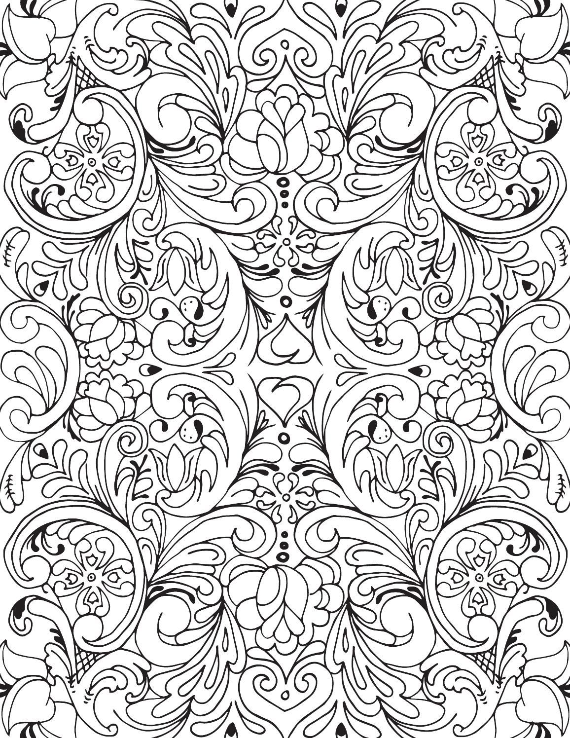 1156x1496 Rosemaling Coloring Book1 Adult Coloring And Patterns