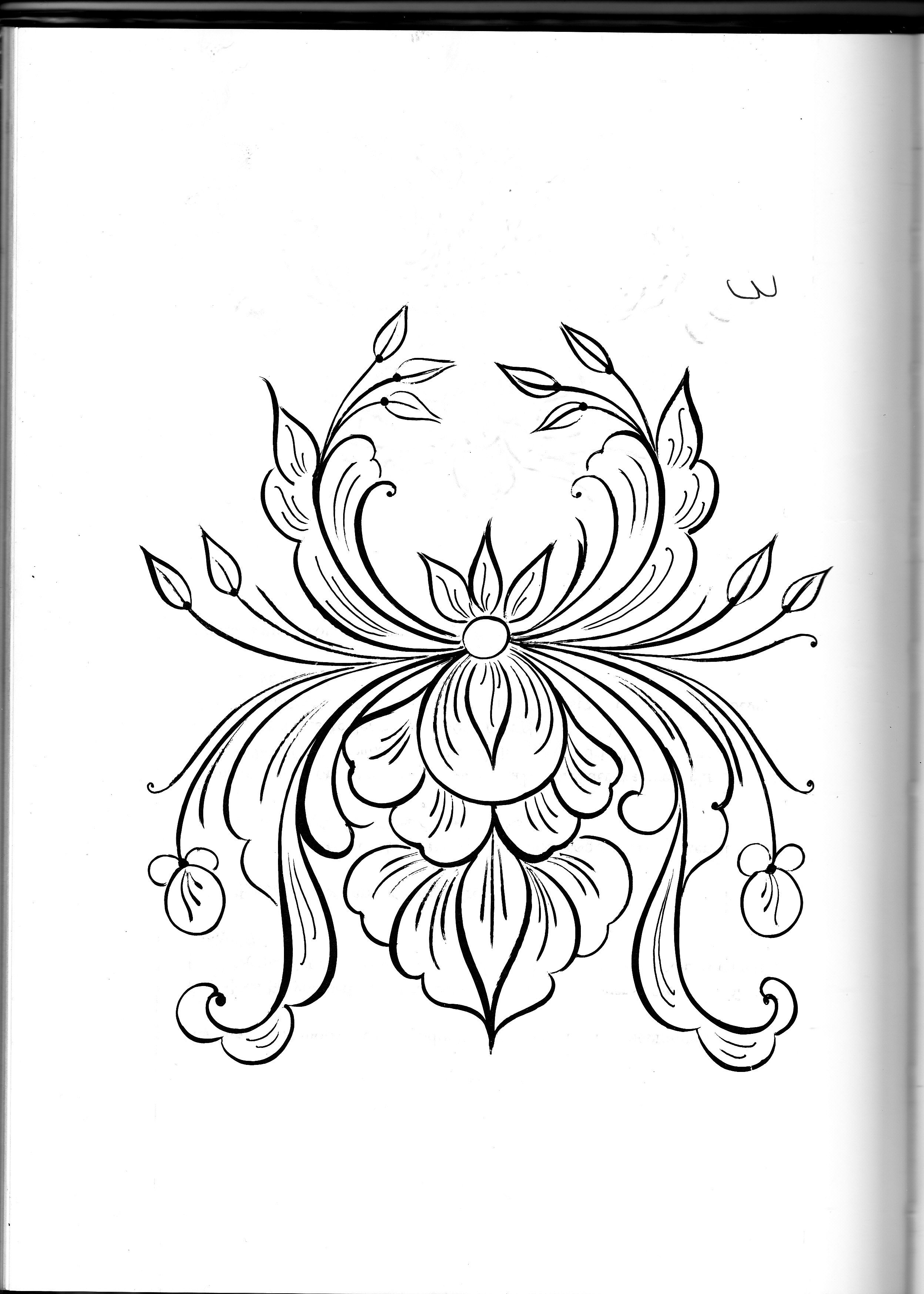 2496x3496 Rosemaling. Design Pieces Of The Puzzle Folk