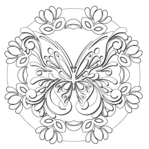500x500 Mandalas Con Animales 7 Mandalas Mandala, Adult