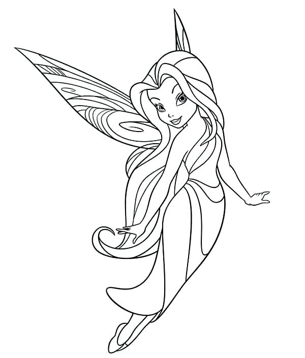 600x705 Colouring Pages Fairies Rosetta Fairy Coloring Pages Fairy