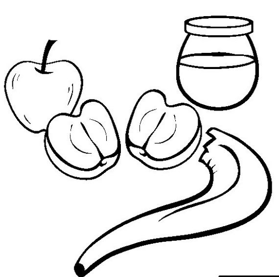 570x566 Rosh Hashanah Coloring Pages For Kids Coloring Pages