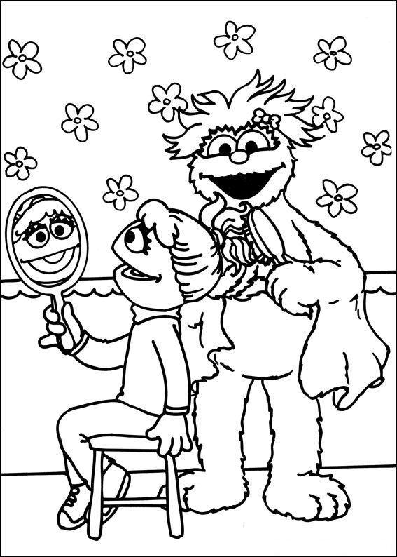 567x794 Rosita And Betty Lou Sesame Street