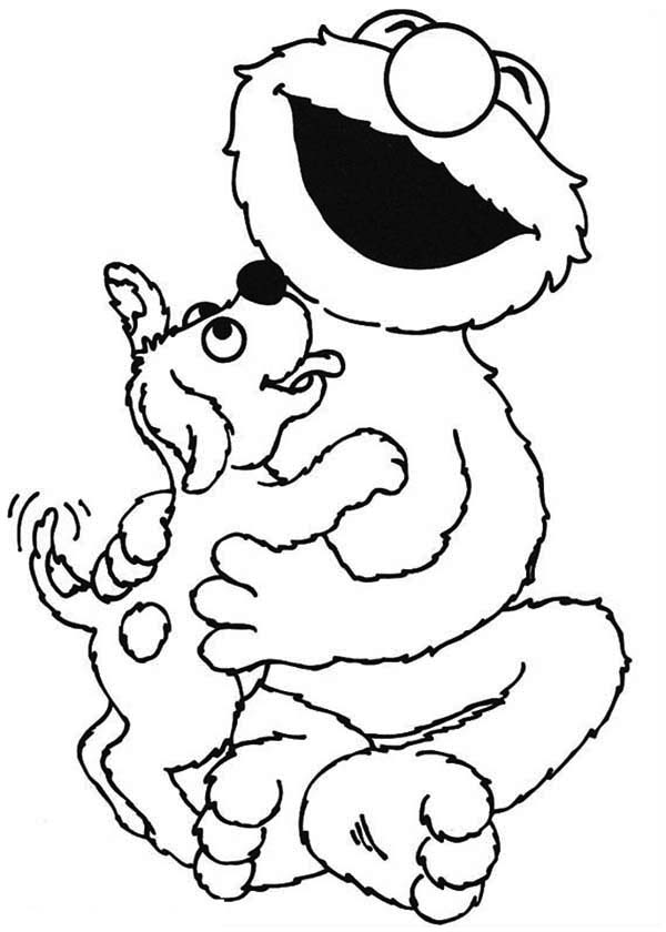 600x840 Sesame Street Coloring Pages Elmo 327458
