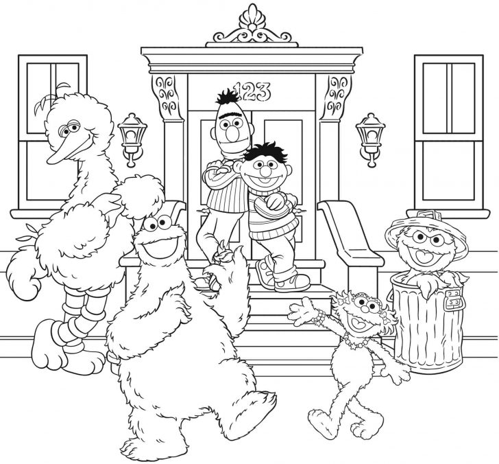 728x676 Adult Sesame Street Coloring Pages Sesame Rosita Online Pages
