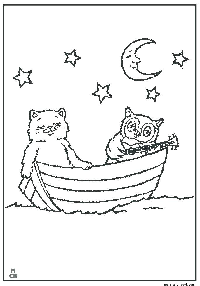 685x975 Coloring Pages Boats Row Your Boat Coloring Pages Boats Page