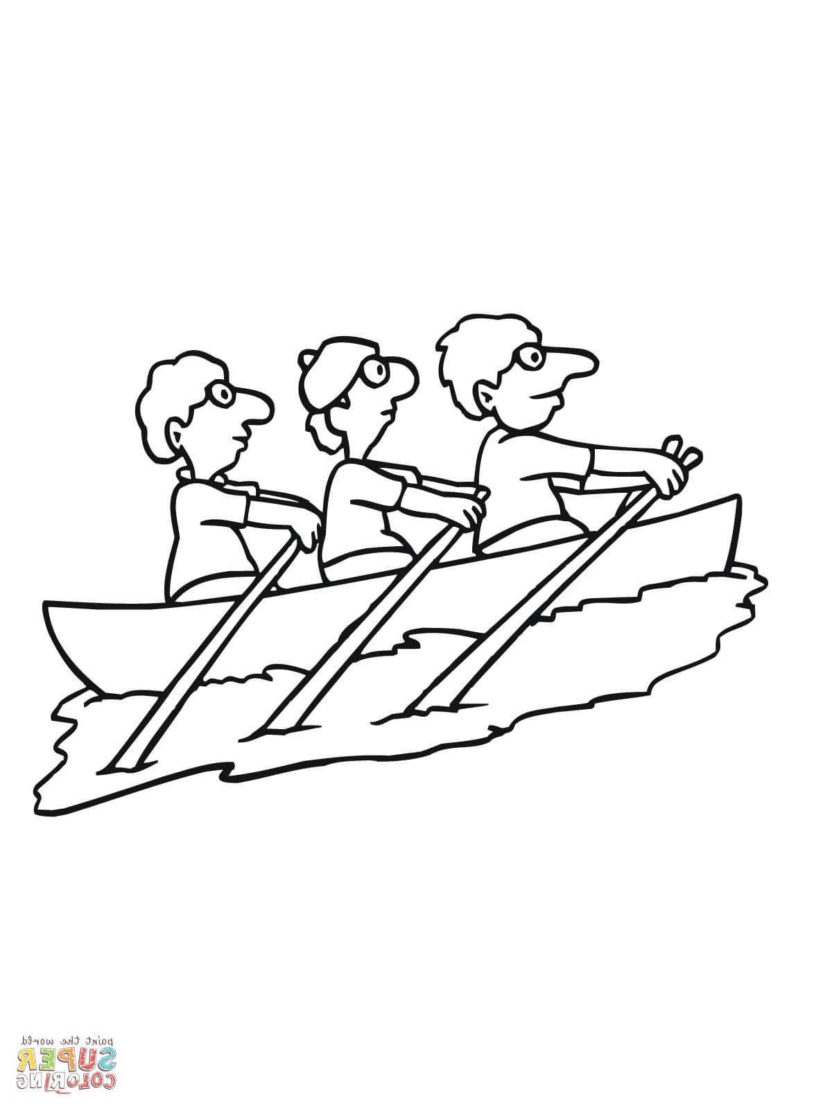 1200x1600 Top Rowing Team Coloring Page Pictures
