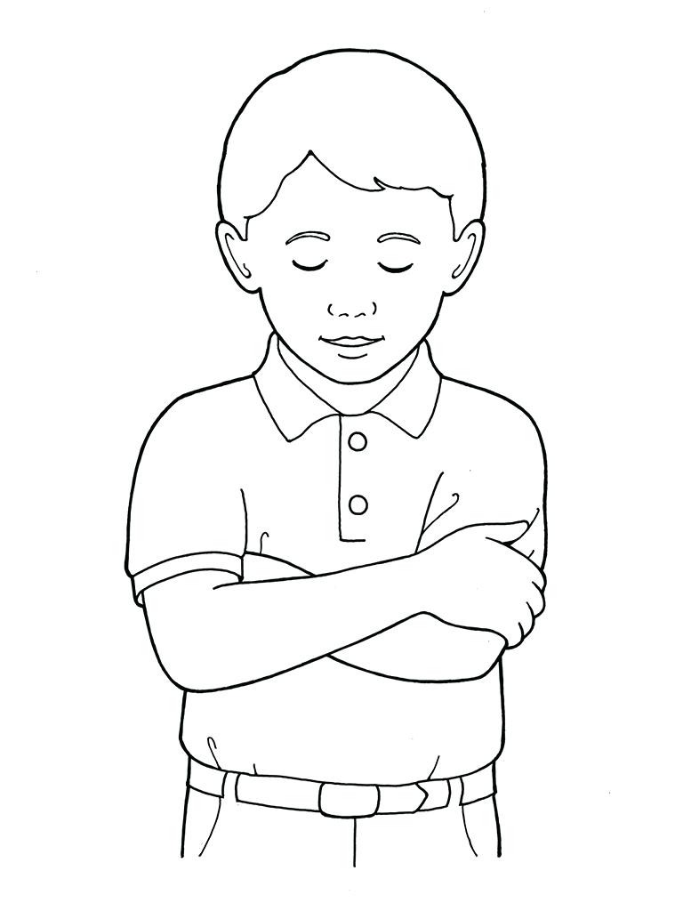 768x1024 Coloring Page ~ Little Boy Coloring Pages Rowing A Boat Page