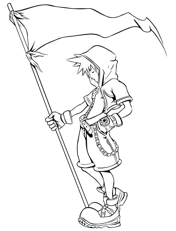 736x962 Kingdom Hearts Coloring Pages Kingdom Hearts Coloring Page Kingdom