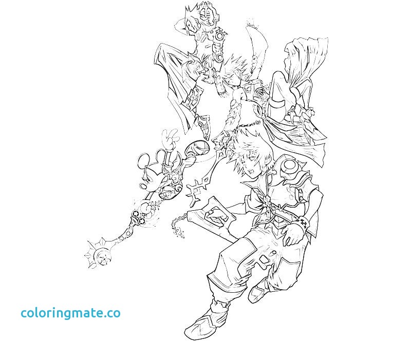 800x667 Kingdom Hearts Coloring Pages Lovely Kingdom Hearts Coloring Pages